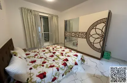Apartment - 1 Bedroom - 2 Bathrooms for rent in Oasis Tower - Al Rashidiya 1 - Al Rashidiya - Ajman