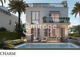 Pool image for: Penthouse - 3 bedrooms - 6 bathrooms for sale in Ramhan Island Villas - Ramhan Island - Abu Dhabi, Image 1