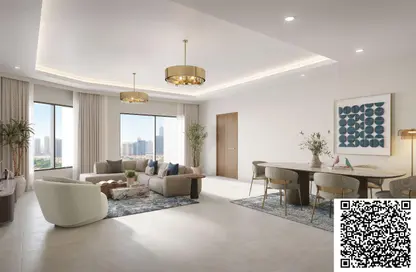 Apartment - 1 Bedroom - 2 Bathrooms for sale in Tower C1 - Ajman Pearl Towers - Ajman Downtown - Ajman
