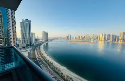 Apartment - 3 Bedrooms - 4 Bathrooms for rent in Al Khan Corniche - Al Khan - Sharjah