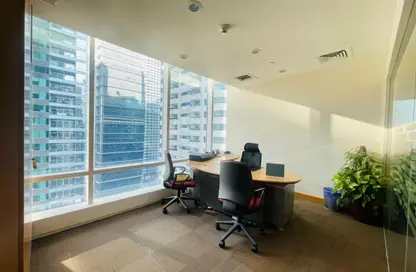 Office Space - Studio - 1 Bathroom for rent in Reef Tower - JLT Cluster O - Jumeirah Lake Towers - Dubai