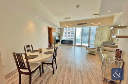 شقة - 2 غرف نوم - 4 حمامات للايجار في A - برج الأمواج - برج الأمواج - دبي مارينا - دبي