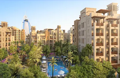 Outdoor Building image for: Apartment - 4 Bedrooms - 4 Bathrooms for sale in Lamtara 1 - Madinat Jumeirah Living - Umm Suqeim - Dubai, Image 1