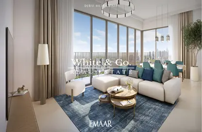 Living Room image for: Apartment - 1 Bedroom - 1 Bathroom for sale in Hills Park - Dubai Hills Estate - Dubai, Image 1