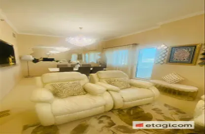 Living / Dining Room image for: Apartment - 3 Bedrooms - 3 Bathrooms for sale in Mazaya 31 - Queue Point - Dubai Land - Dubai, Image 1