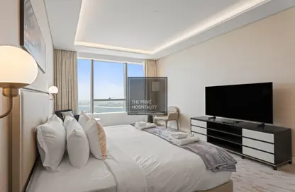 Apartment - Studio - 1 Bathroom for rent in The Palm Tower - Palm Jumeirah - Dubai