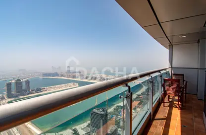 Balcony image for: Apartment - 2 Bedrooms - 3 Bathrooms for sale in Princess Tower - Dubai Marina - Dubai, Image 1