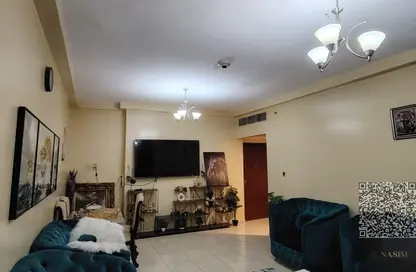 شقة - 2 غرف نوم - 1 حمام للايجار في أورينت تاور 1 - أورينت تاور - البستان - عجمان