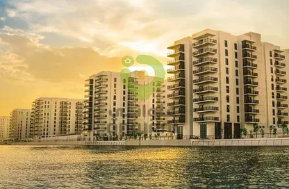 Outdoor Building image for: Apartment - 1 Bedroom - 1 Bathroom for rent in Waters Edge - Yas Island - Abu Dhabi, Image 1