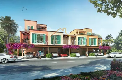 Townhouse - 5 Bedrooms - 4 Bathrooms for sale in Nice - Damac Lagoons - Dubai