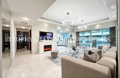 Apartment - 1 Bedroom - 2 Bathrooms for rent in Opal Tower Marina - Dubai Marina - Dubai