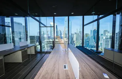 مكتب - استوديو للايجار في برج بارك لين - الخليج التجاري - دبي
