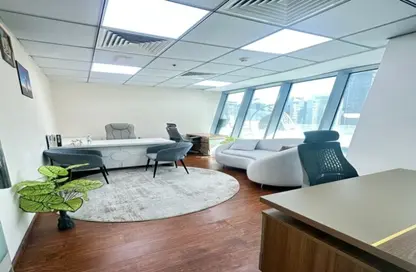 Business Centre - Studio - 3 Bathrooms for rent in Iris Bay - Business Bay - Dubai