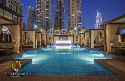 صورة لـ حوض سباحة النزل و الشقق الفندقية - استوديو للبيع في فيدا ريزيدنس دبي مول - دبي وسط المدينة - دبي ، صورة رقم 1