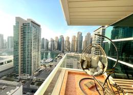 Balcony image for: Apartment - 3 bedrooms - 5 bathrooms for sale in La Riviera - Dubai Marina - Dubai, Image 1