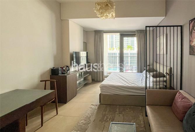 Apartment - Studio - 1 Bathroom for rent in Sparkle Tower 3 - Sparkle Towers - Dubai Marina - Dubai