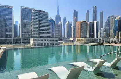 Pool image for: Apartment - 1 Bedroom - 1 Bathroom for sale in 15 Northside - Tower 1 - 15 Northside - Business Bay - Dubai, Image 1
