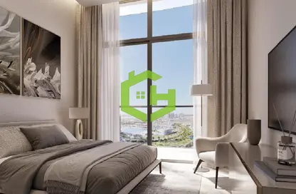 Room / Bedroom image for: Apartment - 3 Bedrooms - 4 Bathrooms for sale in 320 Riverside Crescent - Sobha Hartland II - Mohammed Bin Rashid City - Dubai, Image 1