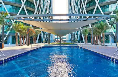 Apartment - 3 Bedrooms - 5 Bathrooms for rent in Water Front Tower B - Waterfront Residential Towers - Tourist Club Area - Abu Dhabi