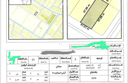 Land - Studio for sale in Umm Al Thuoob - Umm Al Quwain