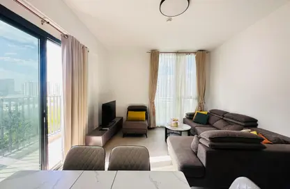 Apartment - 1 Bedroom - 2 Bathrooms for rent in Areej Apartments - Aljada - Sharjah