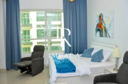 Apartment - Studio - 1 Bathroom for rent in Al Maha Tower - Marina Square - Al Reem Island - Abu Dhabi