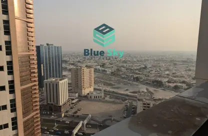 Apartment - 2 Bedrooms - 2 Bathrooms for rent in Ajman One Towers - Al Sawan - Ajman