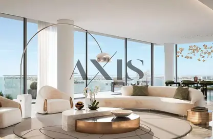 Living Room image for: Apartment - 3 Bedrooms - 4 Bathrooms for sale in Arbor View - Arjan - Dubai, Image 1