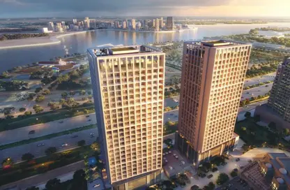 Apartment - 1 Bedroom - 2 Bathrooms for sale in Binghatti Moonlight - Al Jaddaf - Dubai