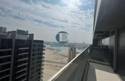 Balcony image for: Apartment - 2 Bedrooms - 3 Bathrooms for rent in Najmat Tower C1 - Najmat Abu Dhabi - Al Reem Island - Abu Dhabi, Image 1