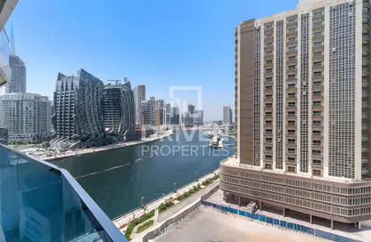 Apartment - Studio - 1 Bathroom for rent in Waves Tower - Business Bay - Dubai