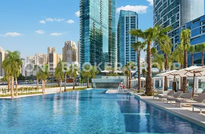 Apartment - 2 Bedrooms - 2 Bathrooms for rent in Jumeirah Gate Tower 1 - The Address Jumeirah Resort and Spa - Jumeirah Beach Residence - Dubai