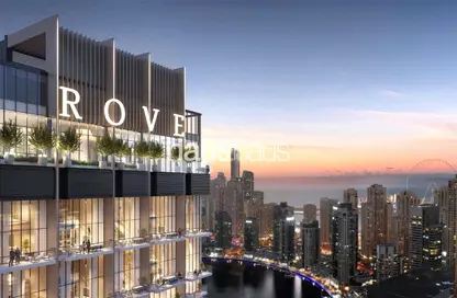 Apartment - 1 Bedroom - 1 Bathroom for sale in Rove Home Dubai Marina - Dubai Marina - Dubai