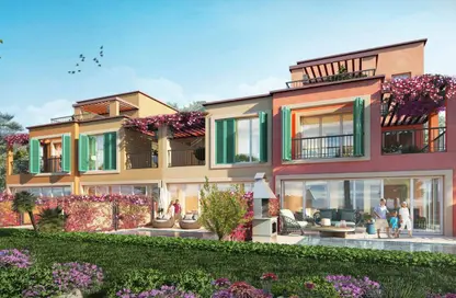 Townhouse - 4 Bedrooms - 4 Bathrooms for sale in Nice - Damac Lagoons - Dubai