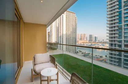 Apartment - 1 Bedroom - 1 Bathroom for rent in Grand Bleu Tower 1 - EMAAR Beachfront - Dubai Harbour - Dubai