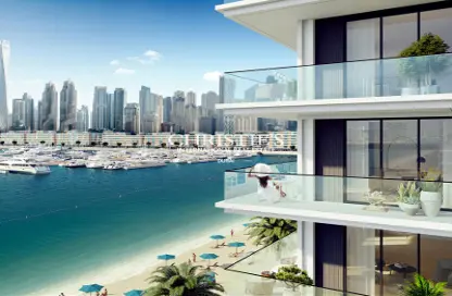 Apartment - 2 Bedrooms - 2 Bathrooms for sale in Beach Mansion - EMAAR Beachfront - Dubai Harbour - Dubai
