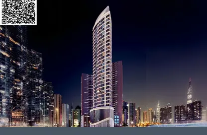 Apartment - 1 Bedroom - 2 Bathrooms for sale in Tower C1 - Ajman Pearl Towers - Ajman Downtown - Ajman