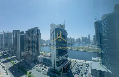 Office Space - Studio - 2 Bathrooms for rent in The Prime Tower - Business Bay - Dubai