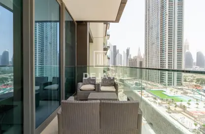 Apartment - 2 Bedrooms - 3 Bathrooms for rent in Downtown Views II Tower 1 - Downtown Views II - Downtown Dubai - Dubai