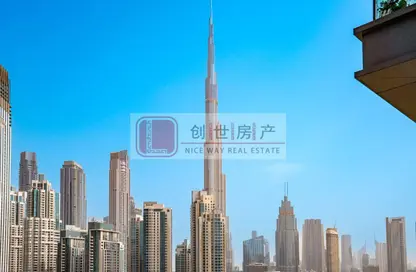 شقة - غرفة نوم - 1 حمام للبيع في بلفيو برج 2 - أبراج بلفيو - دبي وسط المدينة - دبي
