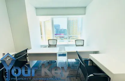 Office Space - Studio - 1 Bathroom for rent in Al Moosa Tower 2 - Al Moosa Towers - Sheikh Zayed Road - Dubai