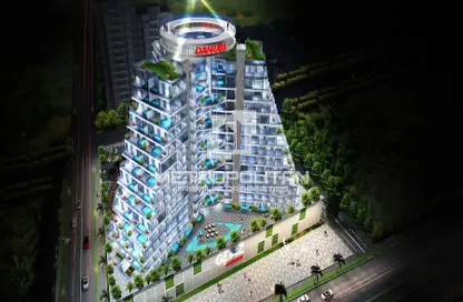 Outdoor Building image for: Penthouse - 3 Bedrooms - 4 Bathrooms for sale in Gemz by Danube - Al Furjan - Dubai, Image 1