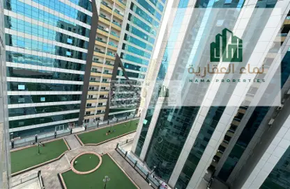 شقة - غرفة نوم - 2 حمامات للبيع في أورينت تاور 2 - أورينت تاور - البستان - عجمان