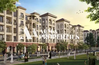 Apartment - 1 Bedroom - 1 Bathroom for sale in Bloom Living - Zayed City (Khalifa City C) - Khalifa City - Abu Dhabi