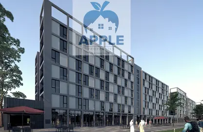 Apartment - 1 Bedroom - 2 Bathrooms for rent in Areej Apartments - Aljada - Sharjah