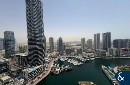 Apartment - 1 Bedroom - 2 Bathrooms for rent in Sparkle Tower 1 - Sparkle Towers - Dubai Marina - Dubai