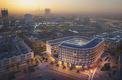 شقة - غرفة نوم - 2 حمامات للبيع في بن غاطي هيلكريست - ارجان - دبي