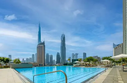 Apartment - 2 Bedrooms - 2 Bathrooms for rent in Downtown Views II Tower 2 - Downtown Views II - Downtown Dubai - Dubai