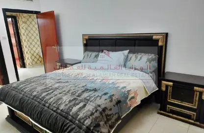 شقة - غرفة نوم - 2 حمامات للايجار في برج الممزر - شارع التعاون - التعاون - الشارقة