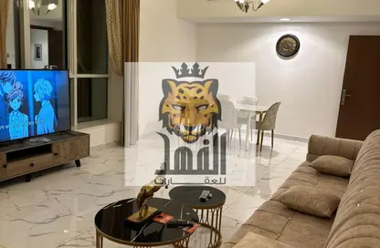 Apartment - 2 Bedrooms - 3 Bathrooms for rent in Oasis Tower - Al Rashidiya 1 - Al Rashidiya - Ajman